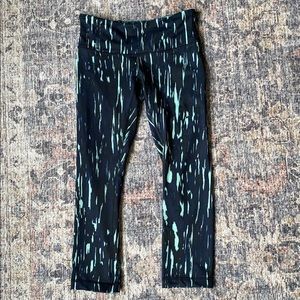 Lululemon Patterned Capris
